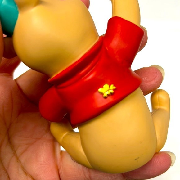 Vintage hand painted porcelain HappyBirthday Disney Winnie The Pooh figurine - Picture 8 of 8